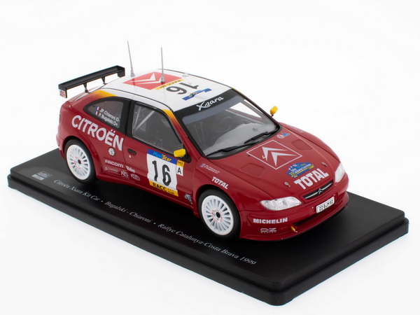 citroen xsara kit car #16 "citroën sport" bugalski/chiaroni winner rally catalunya-costa brava 1999 24WRC532 Модель 1:24